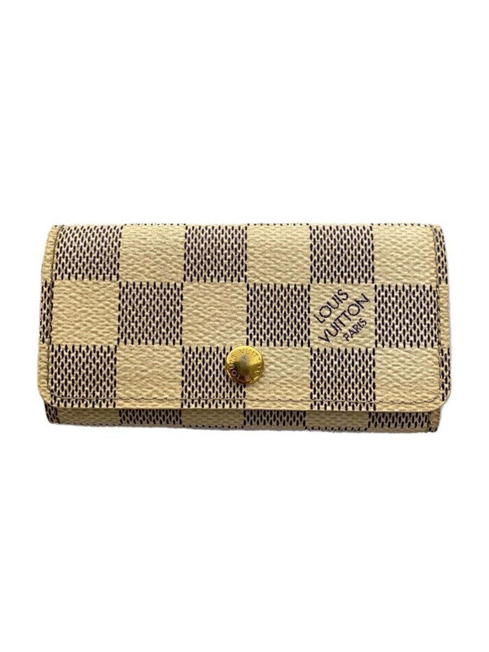 LOUIS VUITTON Key Case Wallet Check